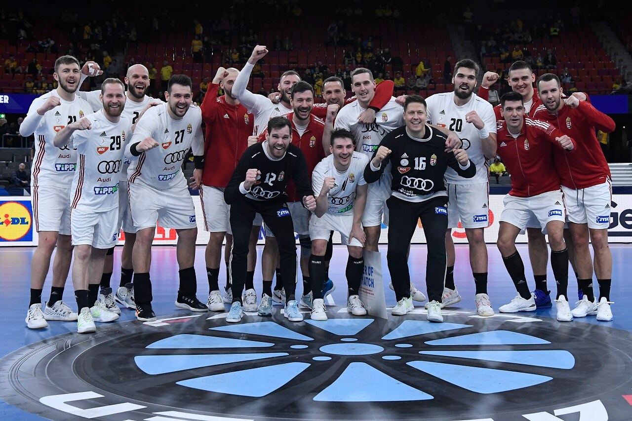 Férfi kézi-vb: a svédek hozták a kötelezőt, negyeddöntős és olimpiai selejtezős a magyar válogatott